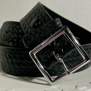 Boston Leather Men’s Belt L-47